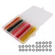 thumbnail image 1 of 50 unids/caja gusano de fideos cebo suave Kit de Señuelos de pesca con anillo O de goma cebo suave Artificial, 1 of 8