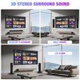 thumbnail image 4 of Barra de Sonido, Barra de Sonido de 100 W para Smart TV, Barra de Sonido Bluetooth 5.3 Sistema de Sonido Envolvente Desmontable 2 en 1 para TV Altavoz de Barra de Sonido de Audio en el hogar, Barra de, 4 of 5