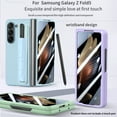 thumbnail image 6 of ELEHOLD for Samsung Galaxy Z Fold 7 Skin Case, Feel Matte Back Cover Hard PC Wristband Heavy Duty Shockproof Case with S Pen Holder & Screen Protector for Samsung Galaxy Z Fold 7,Orange, 6 of 7