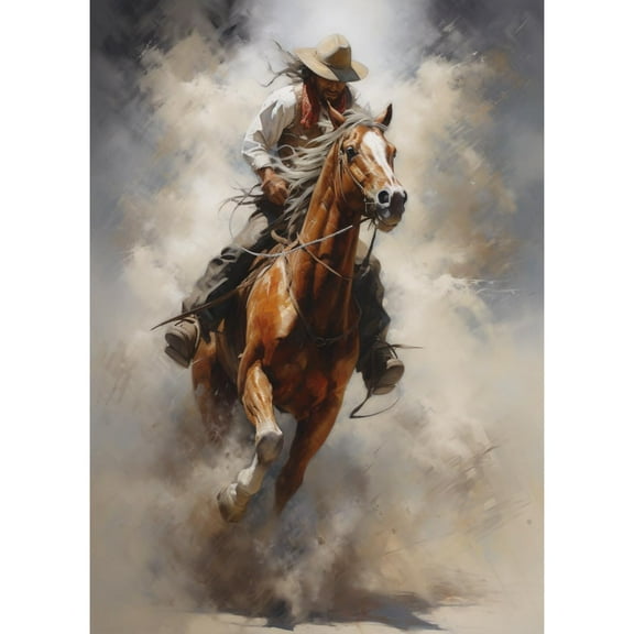 Horse Gallop Scene DIY 5D Diamond Art Paint with Full Drill Round Diamond Gems Painting by Number Kits for Adults Art Craft Home Wall Decor 11.8x15.8inch(3)