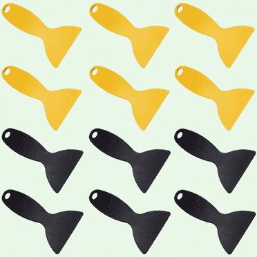 Plastic Razor Blade Scraper for Labels and Stickers, Safe and Durable Tool