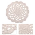 thumbnail image 1 of unbranded Manteles Individuales De Encaje Crochet De Con Aislamiento Térmico Para, 1 of 8