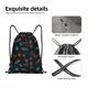 thumbnail image 4 of Fotbe Colorful Insect Bolsa Mochila con Cordón Estampada, Bolsa de Gimnasio Deportiva, Bolsa Cinch, Bolsa con Cordón para Hombres y Mujeres-Small, 4 of 6