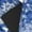 2 Black-2, variant on Women Crew Soft Moisture-wicking Socks whiet Snowflake blue background Pattern Design Cotton Socks, One Size fit All