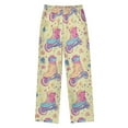 thumbnail image 2 of FORMRS Kids Pajama Pants with Pockets Size 13-14Y Boys Lounge Sleep Bottoms, Neon Skates, 2 of 8