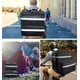 thumbnail image 4 of ECYWE Mochila Repartidor Aislada, Expandible Negro, 20 litros, Unisex, 3 Compartimentos, Resistente al Agua, Ideal para Uber Eats, Rappi, DIDI Food, Picnic, Caminatas, Playa, Camping, Viajes y m&a, 4 of 7