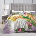thumbnail image 4 of Tinker Bell and the Legend of the NeverBeast Fleece Throw Blanket, Super Soft Cozy Warm Flannel Blanket for Bed Sofa Couch Camping Travel, All Seasons Fuzzy Plush Blankets for Kids Adults Fans, 4 of 7