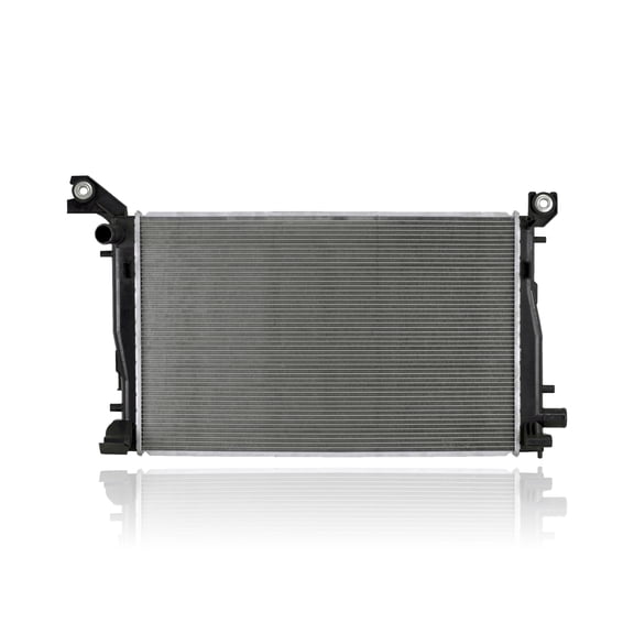 Radiator - Pacific Best Inc. Fit/For 13492 13-18 Dodge Ram 2500, 13-18 Ram 3500 6.7L Diesel - Plastic Tank, Aluminum Core, Secondary Auxiliary Radiator