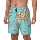 thumbnail image 1 of Fotbe World Travel Line Icons Map Traje de Baño para Hombre – Shorts de Natación de Secado Rápido con Forro y Bolsillos-3X-Large, 1 of 6