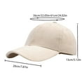 thumbnail image 5 of Fewfanhot Classic Baseball Cap Golf Dad Hat Adjustable Cotton Hats for Men and Women Unconstructed Plain Cap, 5 of 5
