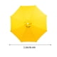 thumbnail image 3 of Fiudx Reemplazo de Tela para Sombrilla, Sombrilla Tipo Banana para Patio, Pilar Central, Nueva Sombrilla para Exteriores, Resistente a La Lluvia, 3 of 5