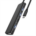 thumbnail image 1 of Hub USB 3.0 Tipo C 6 en 1 para USB-C una 4K Compatible para Lector de Tarjetas SD/TF Divisor de Concentrador de Datos, 1 of 5