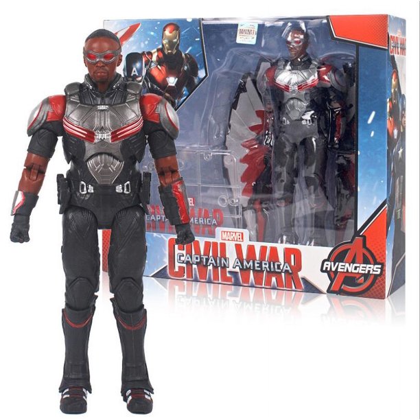 Figuras de acción de los vengadores de Marvel, Hulk, Ironman, Wanda, Thanos, Capitán América, Anime movible, juguetes para niños, 16cm Fivean unisex