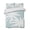 Sky Blue, variant on Quilts Queen Size, Brown Tropical Tree Soft Comforter Bedding Set for Bed, Summer Coastal Palm Trees Lightweight Quilted Bedspread with Pillow Cover(2 Pieces) for All Season, 90x96 Inch