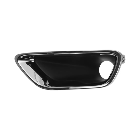 Unique Bargains Fog Light Grill Front Lower Bumper Fog Light Cover Inserts No.68261711AA for Jeep Grand Cherokee 2016-2021 Black/Silver Tone ABS 1 Pcs Front Left Car