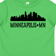 thumbnail image 4 of Inktastic Minneapolis Minnesota City Skyline Boys or Girls Toddler T-Shirt, 4 of 5