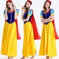 thumbnail image 2 of Vestido De Princesa Blancanieves Para Adultos , Disfraz De Reina Cuento De Hadas Cosplay , Vestidos De Dibujos Animados Fiesta De Halloween, 2 of 3