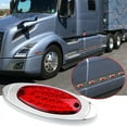 thumbnail image 5 of 4x Red 18-LED Side Marker Lights Truck Trailer RV Clearance Light Waterproof 12V, 5 of 5