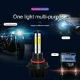 thumbnail image 2 of For Acura MDX 2004 to 2006 Front LED Headlight High/Low Beam+Fog Light Bulbs, 2 of 16
