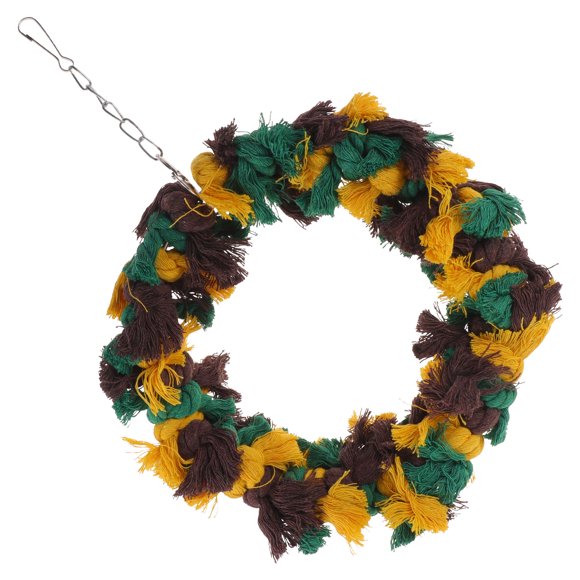 FOLOYORI 1Ud Parrot Rope Toys Diseñados Para Colgar Con Materiales Durables Y Colores Atractivos