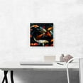 thumbnail image 2 of ARTCANVAS Koi Carp Fish Japan China Asia Pond Canvas Art Print - Size: 12" x 12" (1.50" Deep), 2 of 9