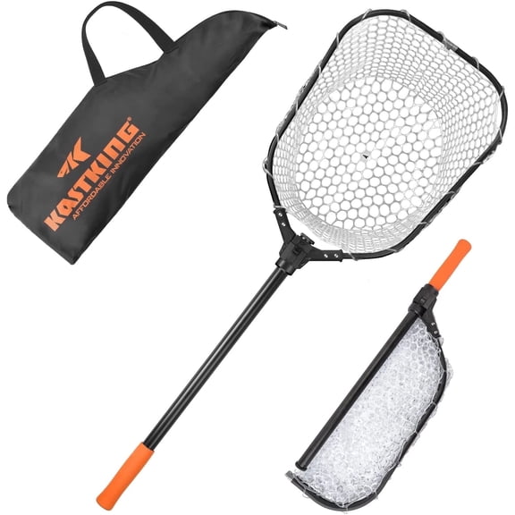 KastKing Brutus Foldable Fishing Net, Lightweight Landing Net