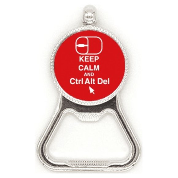 Mouse Control Delete Computer Metal Beer Bottle Cap Opener Duty Stainless Steel