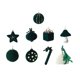 thumbnail image 2 of 9 adornos navideños Soledad colgantes con dijes bolas decorativas para árbol de Navidad, 2 of 7