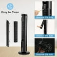 Pelonis 42’’ 5Speed Oscillating Tower Fan with Remote Control, Black