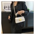 thumbnail image 3 of Bolsa De Hombro Bolsa de hombro para mujer Bolsa PU Simple Cuadrado Color sólido Mensajero Blanco Sywqhk Para Estrenar, 3 of 6