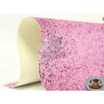 thumbnail image 4 of Chunky Glitter Large Stargem Crafting Sparkle Faux Leather Shiny 3D Fabric For Hair Bows, Hair Clips & Bag, Pouch, Earring /54" W/ By The Yard (LAVENDER), 4 of 4