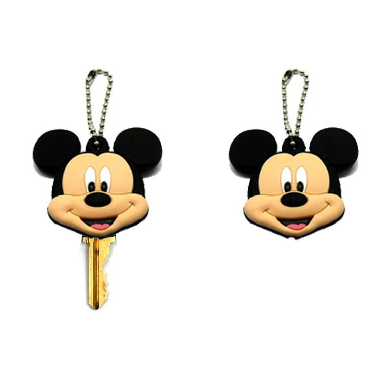Disney Mickey Mouse Head Rubber Lightweight Keychain - Walmart.com