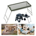 thumbnail image 4 of Mesa Plegable Malla Rejilla Hierro Multifuncional para Picnic Barbacoa, 4 of 9