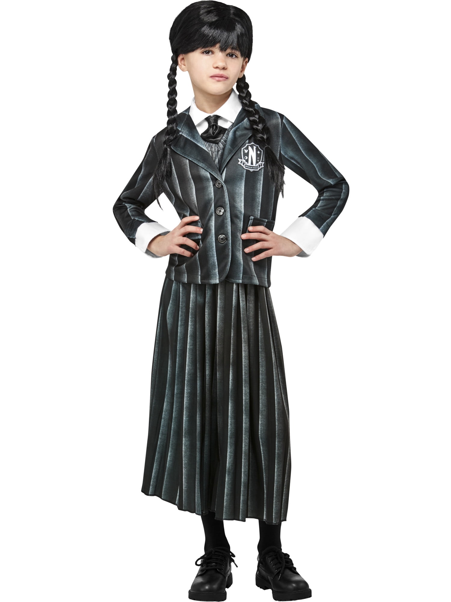 Shadow Cosplay Wednesday Addams Nevermore Academy Jacket - Officially ...
