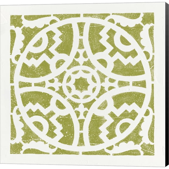 Great Art Now Hacienda Tile IV by Moira Hershey Canvas Wall Art