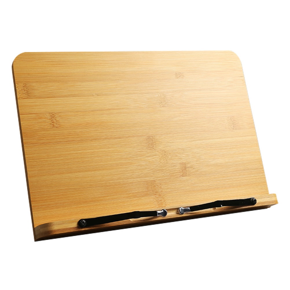 BESTONZON Adjustable Reading Rack Wooden Folding Drawing Board Desktop