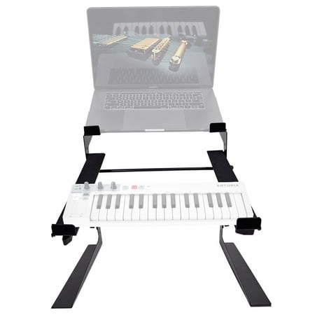 Rockville Dual Shelf Laptop+Controller Stand for Arturia KeyStep Keyboard price history on PriceWatchPro