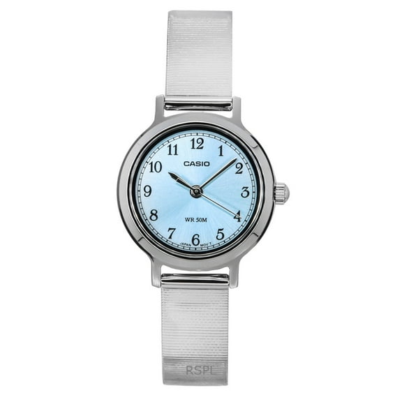 Casio Standard Analog Stainless Steel Blue Dial Quartz LTP-B170D-2BV Womens Watch