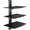 Black 3 Tiers, variant on Glass Floating Shelves, TV Wall Mount with Shelf for DVD Player / PS4 / Cable Boxes/Game Consoles/Sky Box/TV Accessories, Flat Black 2-Tier Wall Mount Bracket