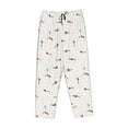 thumbnail image 4 of Haiem Dachshund Dog Puppy Women's Pajama Pants Ultra Lightweight Pjs Bottoms Sleepwear Bottom Pants With Pocket Drawstring-Large, 4 of 7