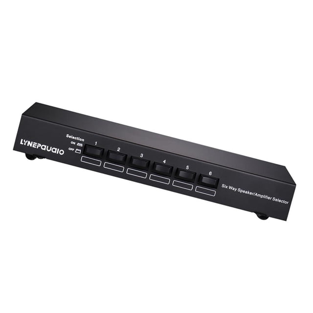 Caja de Distribución de Concentrador de Conmutador Selector de Altavoz de 6 (paquete de 1) Sunnimix selector de amplificador de altavoz