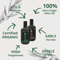 thumbnail image 6 of Organic Olive Oil Premium Gift Box - Zeytin 1L Sampling Set (Two 500 ml Bottles), 6 of 7