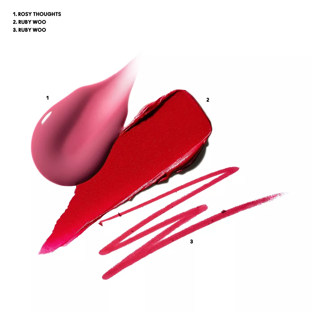MAC Lip Bag Ruby Woo - 0.32oz
