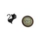 thumbnail image 4 of Reloj de pared acrílico con diseño de gato y pájaros, adorno decorativo moderno para sala de estar, comedor, bodas, interior, elegante, redondo, colga, 4 of 7