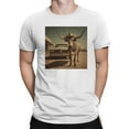 thumbnail image 2 of Cowboy Bull in Western Town Men's T-shirt, 2 of 3