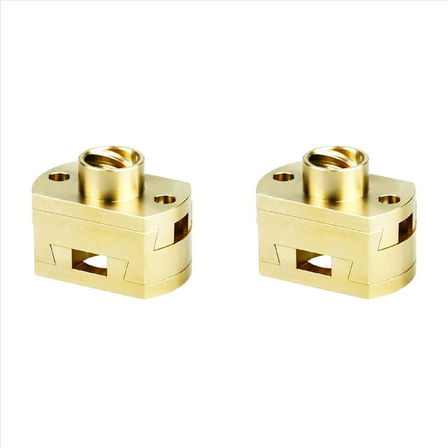 2 Pieza de Acoplamiento Oldham T8x8, Tuerca de 18 mm, Acoplador Compatible con Tornillo T8x8 para Piezas de Impresora 3D para 3 Pro/ V2 CR10