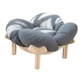 thumbnail image 3 of Flynix Lit de Sommeil pour Chat Polyvalent Portable Équipement pour Repos Chaton Été Gris, 3 of 10