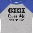thumbnail image 4 of Inktastic Gigi Loves Me Baby Girl Clothes Girls Baby Bodysuit, 4 of 5