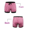 thumbnail image 6 of YouLoveIt Womens Yoga Shorts Double-layer High Waist Workout Yoga Shorts Athletic Sports Active Running Shorts with Pocket, Workout Active Running Shorts Casual Shorts, 6 of 7