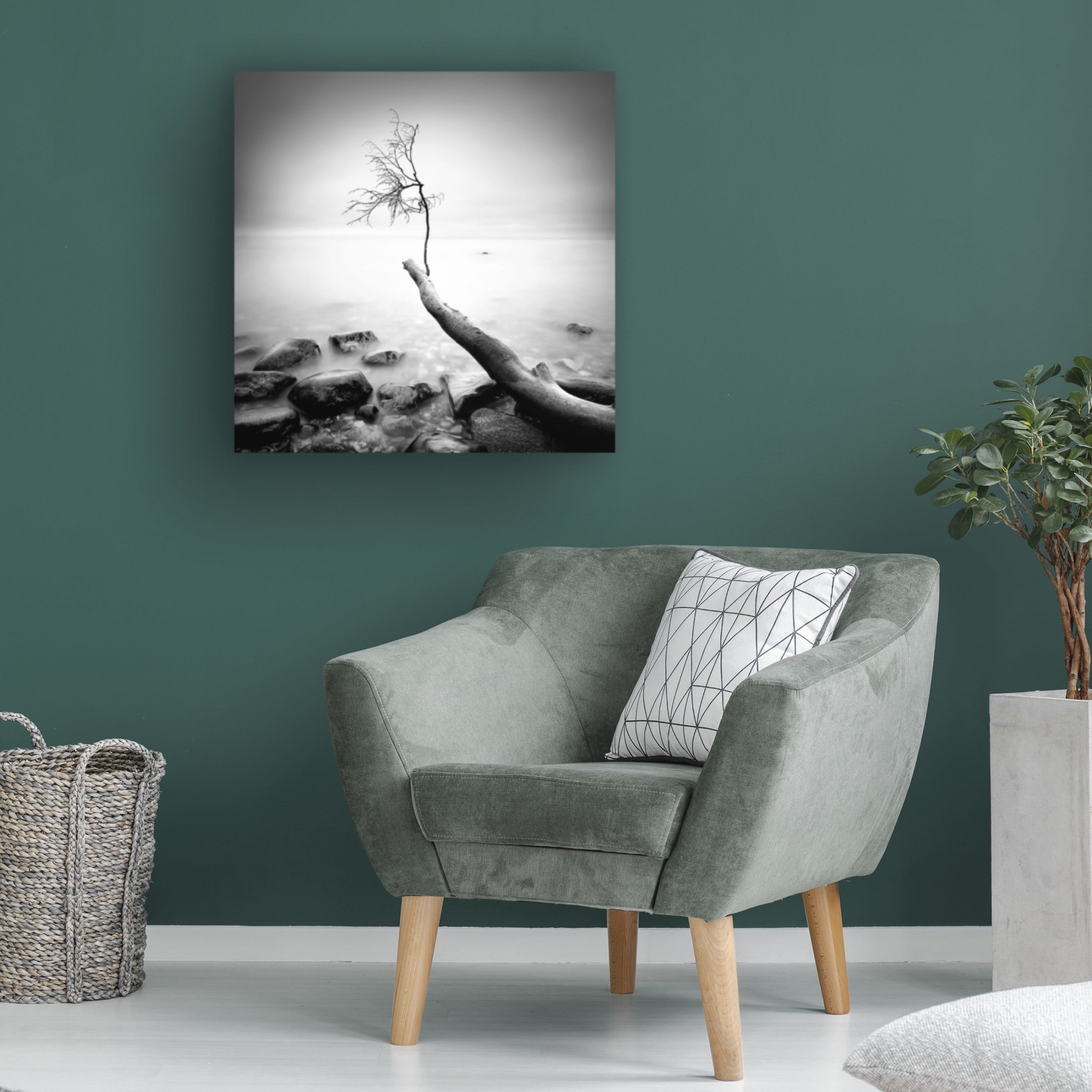 Canvas Wall Art - Marek Kijevsky 'Lost' Wall Art for Living Room, Bedroom, or Office Décor by Trademark Fine Art - 14 x 14 Inches
